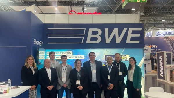 Il team Sidas e BWE allo stand fieristico